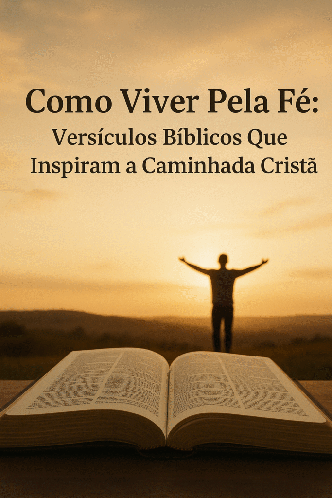 como viver pela fé